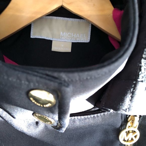 MICHAEL KORS KID COAT - MANTEAU MK ENFANT SIZE 16 - Picture 5 of 7